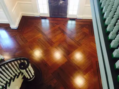 Classic Entryway Interior Painting in Sandy Hook, CT — House Painting Services project by Tom Saint Painting & Remodeling