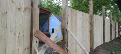 Wood Fence Replacement Project — House Painting Services project by Pro-Master Painting