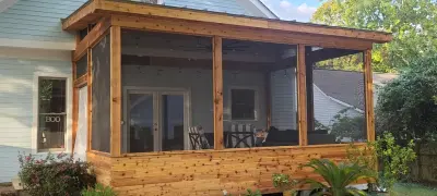 Western Cedar Deck Project — House Painting Services project by Pro-Master Painting