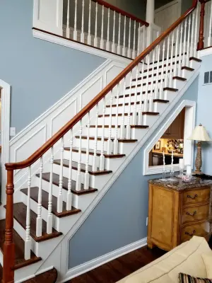 West Chester Stair Railings by Collins Painting