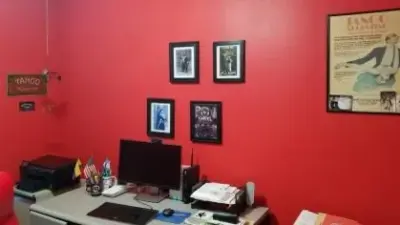 Crimson Home Workspace — House Painting Services project by 360 Painting Charlotte