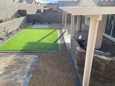 Patio Cover & BBQ Unit — Landscape Design project by Green Guru Landscaping