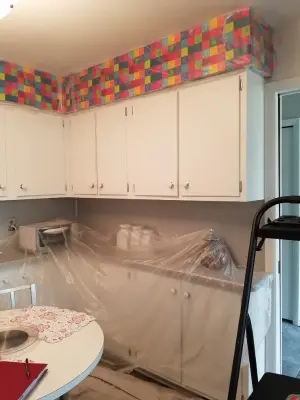 Kitchen Soffit Renovation and Installation by Abode Couture LLC