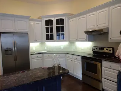 Rogers cabinetry — House Painting Services project by 360 Painting Of NWA