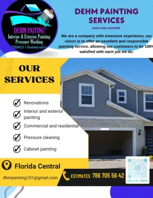 Service Offerings by Dehm Painting Service Corp