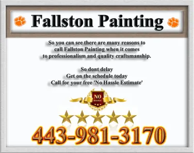 Service Offerings — House Painting Services project by Fallston Painting