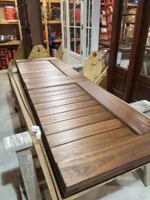 Warehouse Staining Project — House Painting Services project by Ells Inc