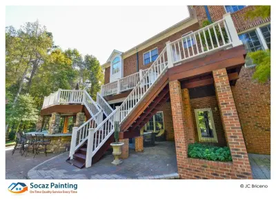 Tainted Patios — House Painting Services project by Socaz Painting