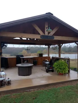 Concrete Staining and Painting — House Painting Services project by D&J Services