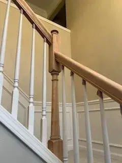 Staircase Restoration — House Painting Services project by Top Shelf Painting