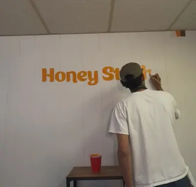 Tailored Mural for Honey Stacks — House Painting Services project by Southeast Homeworks