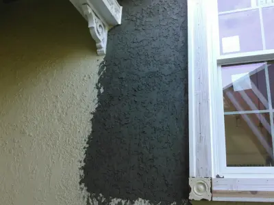 stucco coating — House Painting Services project by Illinois Stucco