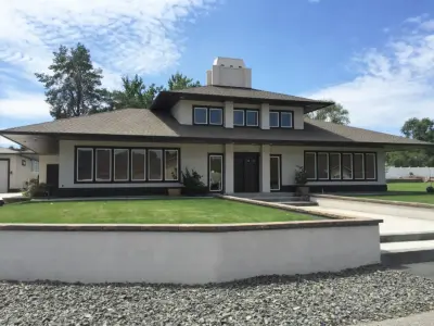 Stucco Facade — House Painting Services project by Smile-A-Mile Painting