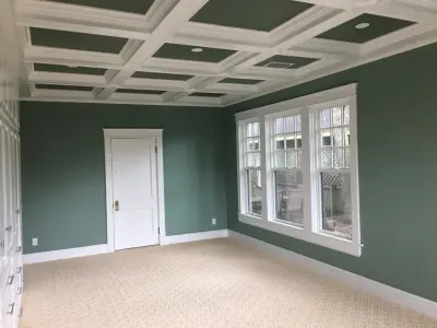 The Elevated Box Ceiling, Cabinetry, and Trim — House Painting Services project by Republic Painting, LLC