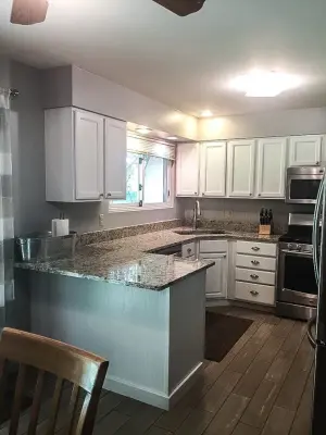 Kitchen Makeover for Transitioning Spaces — House Painting Services project by Abshers Professional Painting