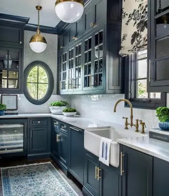 Shadowy Cabinets — House Painting Services project by Quality Touch Painting,LLC