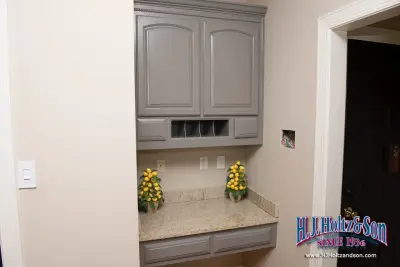 Duo-Colored Coated Cabinets — House Painting Services project by H.J. Holtz And Son, Inc.