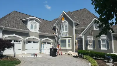 Outdoor Home Painting — House Painting Services project by CertaPro Painters - East Tennessee