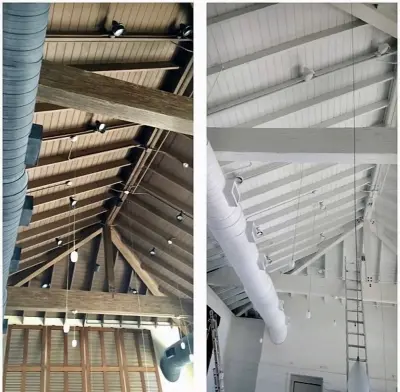 Arched Ceiling Supports — House Painting Services project by CertaPro Painters Of Northwest Florida