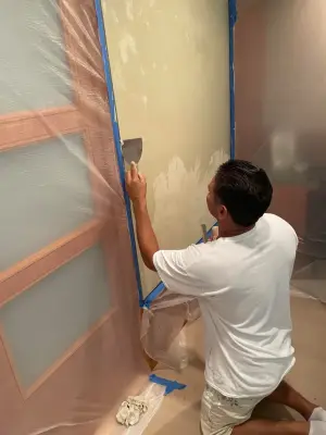 Venetian Stucco — House Painting Services project by Austin Professional Painting