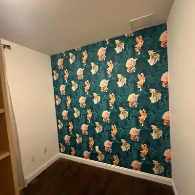Brooklyn Wallpaper — House Painting Services project by New Yorker Painting