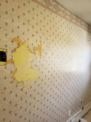 Wallpaper Stripping Services — House Painting Services project by JLL Painting & Home Improvements, Inc.