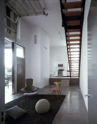 Cozy Grey Loft Entry and Staircase — House Painting Services project by DaVinci Surfaces
