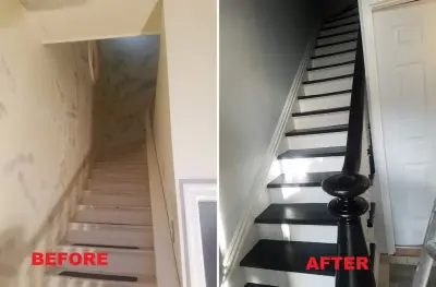 Wicker Park Steps — House Painting Services project by Windy City Painters