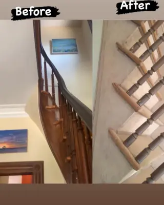 Wood Coating Stripping and Smoothing — House Painting Services project by New Yorker Painting