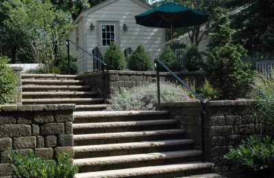 Landscape Steps — Landscape Design project by Harmony Design Group