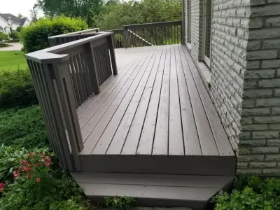 Barrington IL Outdoor Deck — House Painting Services project by M & T Painting & Renovation LLC