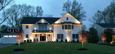Modern Farmhouse — Landscape Design project by Harmony Design Group in Westfield