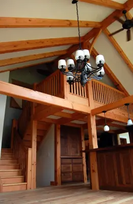 Lakeside Residence and Barn by New Energy Works Timberframers