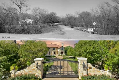 Before & After Photos by Harold Leidner Landscape Architects