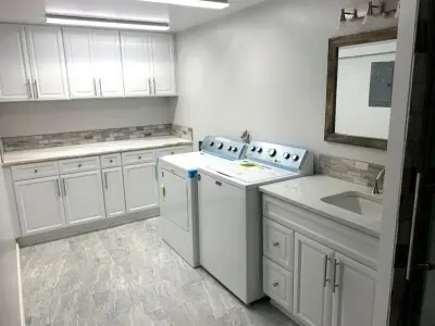 Laundry Space — Design-Build Services project by Strong Builders LLC