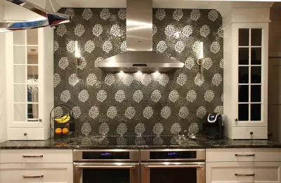 Oak Hill, VA | Tailored High-Contrast Kitchen by Heartland Design And Remodeling