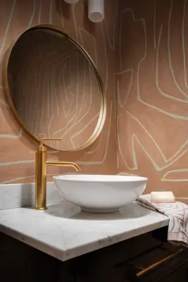 Leawood Powder Room by Stumpff HomeWorks, LLC