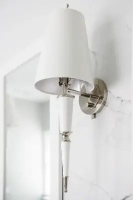 Radiant and Luminous Marble Bathroom Renovation by Labra Design Build
