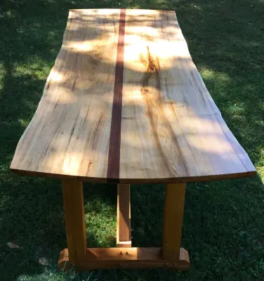 Natural Edge Furniture by Homestead Timber Frames