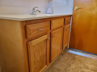 In-home walk-in shower by Midwest Remodeling