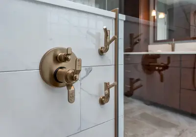 Luxury Master Bathroom Renovation by Red House Remodeling