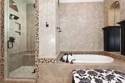 Madison Bath Renovation by Bickley Design Build Services Inc.