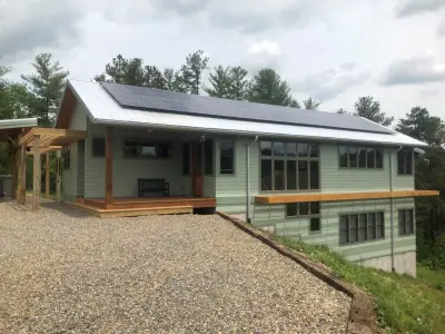 Marshall Zero Energy Custom Home — Design-Build Services project by Mountain Sun Building & Design