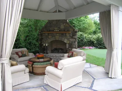 Sandy Springs Back Yard Retreat — Landscape Design project by Joe A. Gayle & Associates in Atlanta