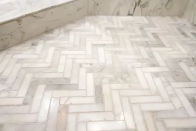Opulent Marble Bathroom by Mi-Kin Creations, Inc.