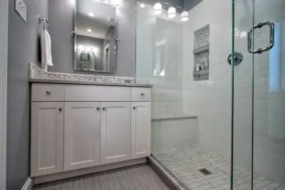 Master Bathroom Expansion in Clayton, MO by Mosby Building Arts
