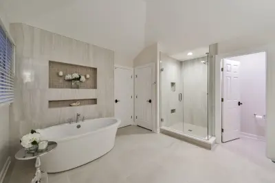 Renovation of the Master Bathroom by Sebring Design Build