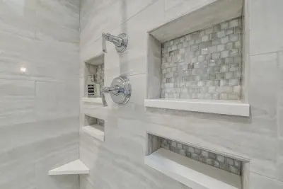 Luxury Bathroom Renovation by Sebring Design Build