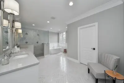Primary Bathroom Renovation by Sebring Design Build