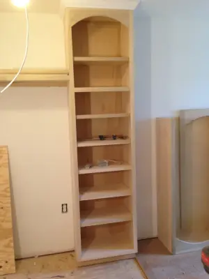 Primary bedroom wardrobe — Design-Build Services project by Jast Construction, LLC